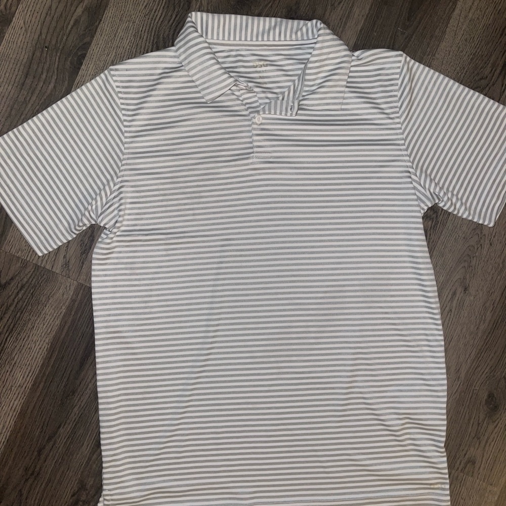 DSG kids Striped Golf Polo Shirt